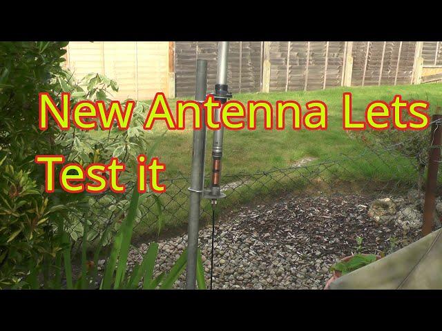 The New Antenna Lets Test it