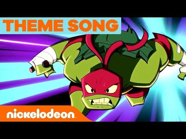 'Rise of the Teenage Mutant Ninja Turtles' Official NEW SERIES Theme Song  | Nick