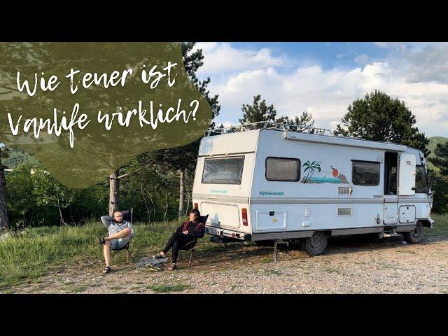 1 Jahr Vanlife - was kostet das? | Leben im Wohnmobil