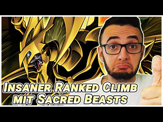 Insaner RANKED CLIMB mit SACRED BEASTS!  || Yu-Gi-Oh Duel Links