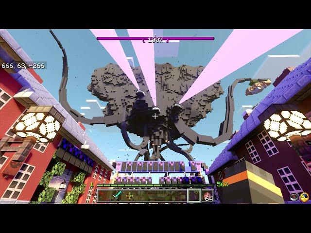 Decayed Reality 1.6 RTX Wither Storm Add-On[MCPE-MCBE]Wither Storm In Minecraft,EnderFoxBoy MC!!!