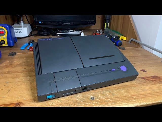 PC Engine Duo (Turbo Duo) repair! Capacitor replacement guide and demonstration