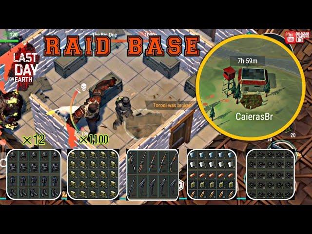 raiding base Ldoe CaierasBr  / c4 & 3 #LDOE #Last_Day_on_Earth_Survival #raid_base #ldoe_CaierasBr