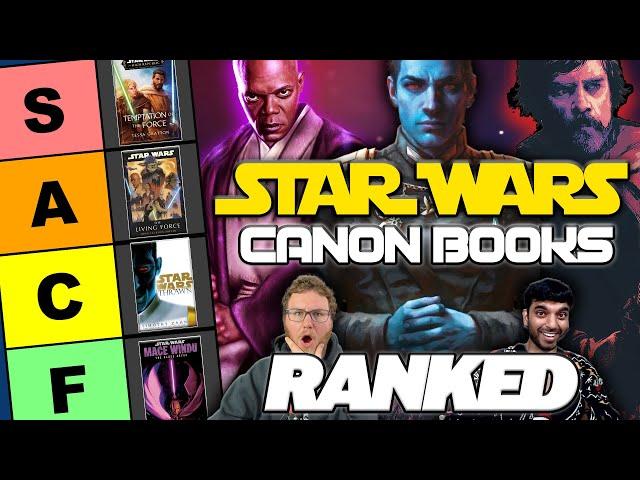 Every Star Wars Canon Book Ranked From Best to Worst Tier List (2025 Update)