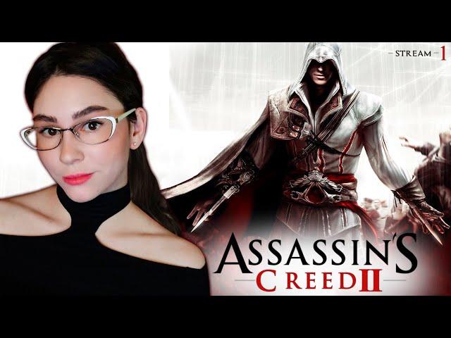 ПЕРВОЕ ПРОХОЖДЕНИЕ ASSASSIN'S CREED 2 | Линда играет в Ассасин крид 2 Эцио Коллекция | Стрим 1