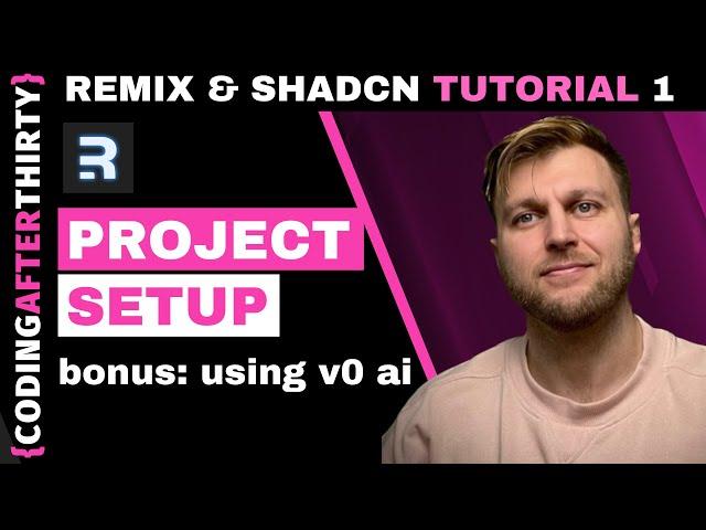 How To Get Started with Shadcn UI and Remix: Remix JS tutorial for beginners part 1