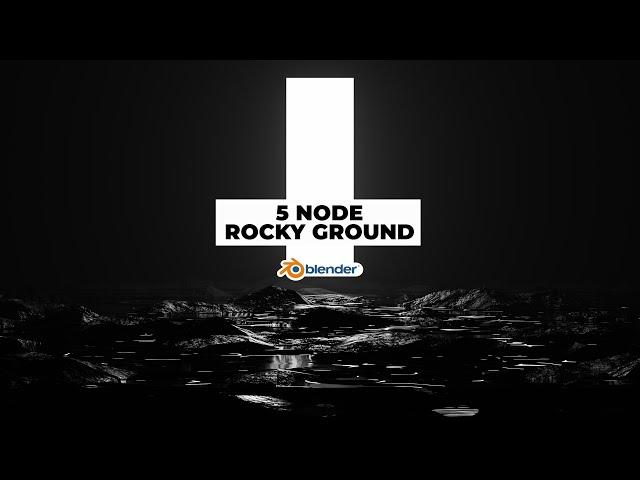 How I Create Rocky Landscapes in Blender Procedurally