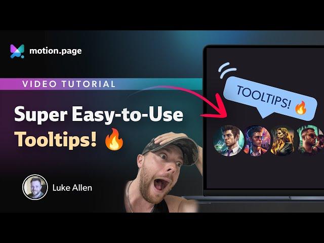 Create Dynamic Hover Tooltips! - Motion.page | GSAP | WordPress
