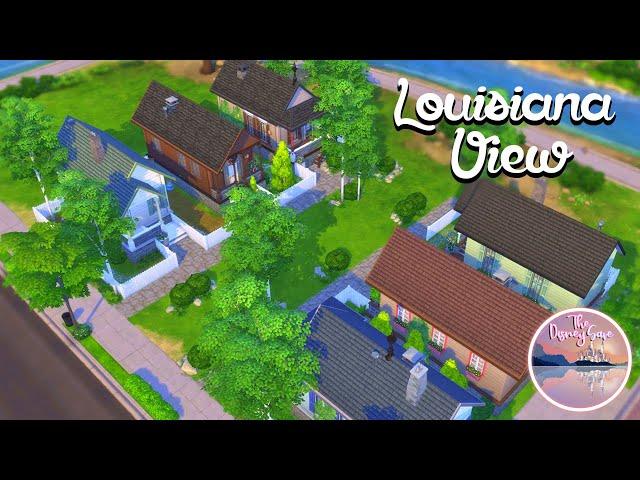 Louisiana View Neighborhood- The Disney Save #14 | Sims 4 Speed Build