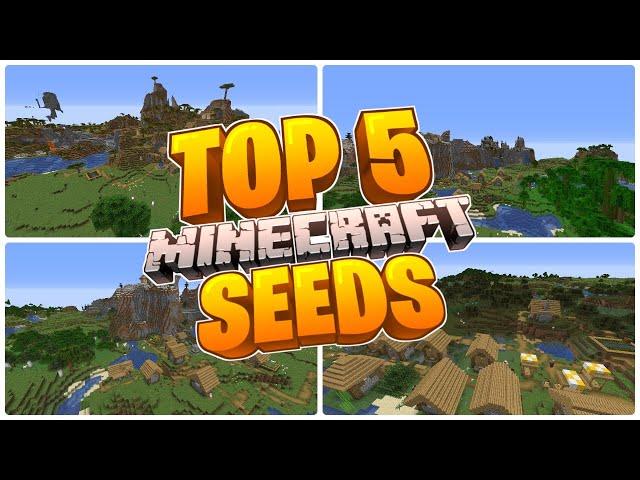 TOP 5 EPIC VILLAGE SEEDS For Minecraft! (Java Edition 1.16.5)