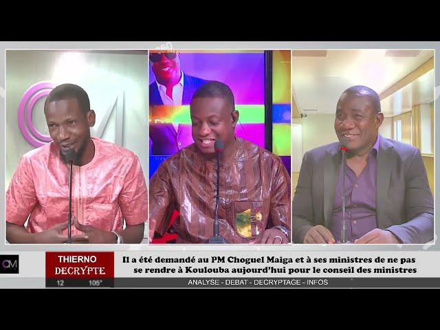 OM TV:#URGENT / PM Choguel Maiga et à ses ministres de ne pas se rendre à Koulouba