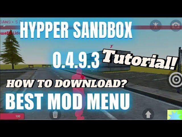 How to download Hypper Sandbox Mod Menu Version 0.4.9.4? | Tutorial | PolarPatcher