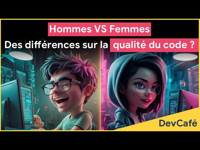 Développeurs VS développeuses : Y-a-til des différences sur le code (qualité, style) ? DevCafé 04/11