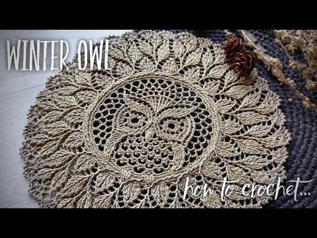 ВЯЖЕМ ЛЕГЕНДУ:  СОВА КРЮЧКОМ!  Пошаговый МАСТЕР-КЛАСС! Beautiful crochet owl