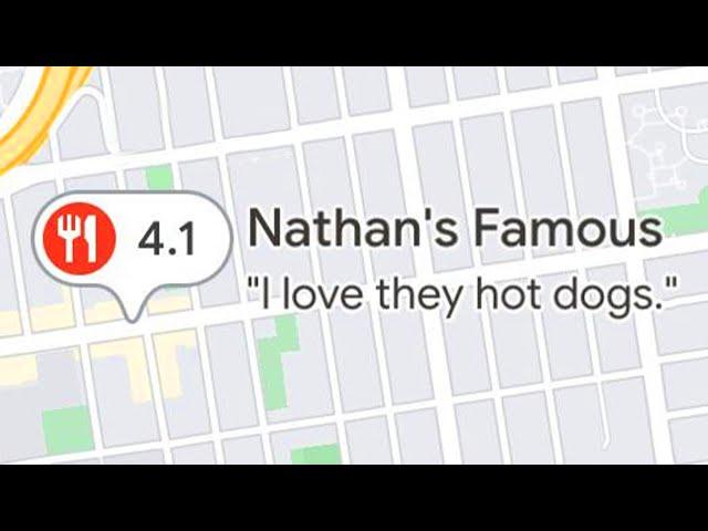 r/Googlereviews | i love they hot dogs.