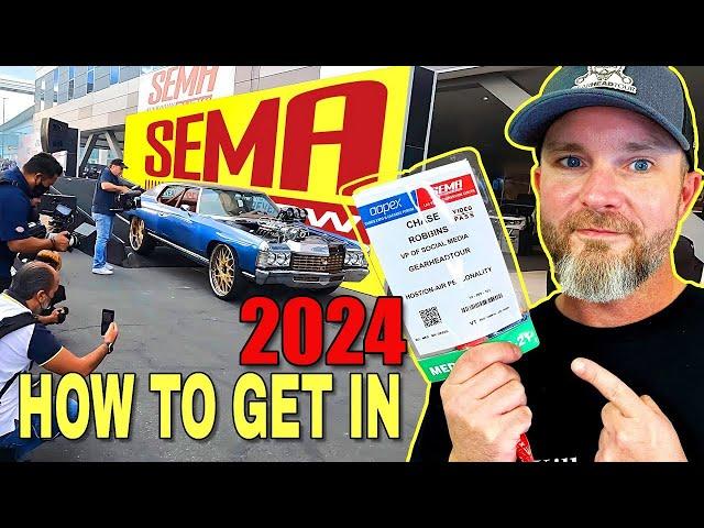 How Can I Go To The SEMA Show - 2024