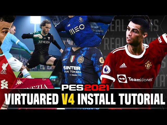 PES 2021 - VirtuaRED V4 Install Tutorial - Easy Step by Step Setup Guide!