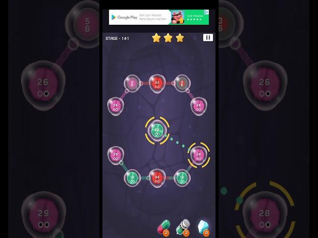 Cell Expansion Wars Lvl 141 Walkthrough