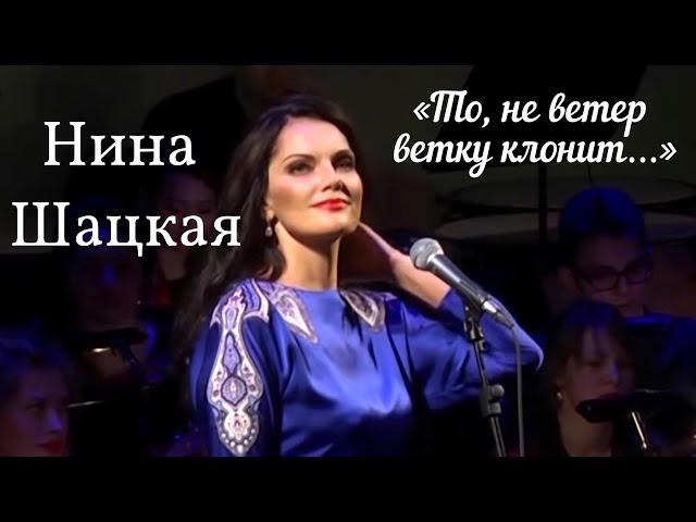 НИНА ШАЦКАЯ То не ветер ветку клонит...