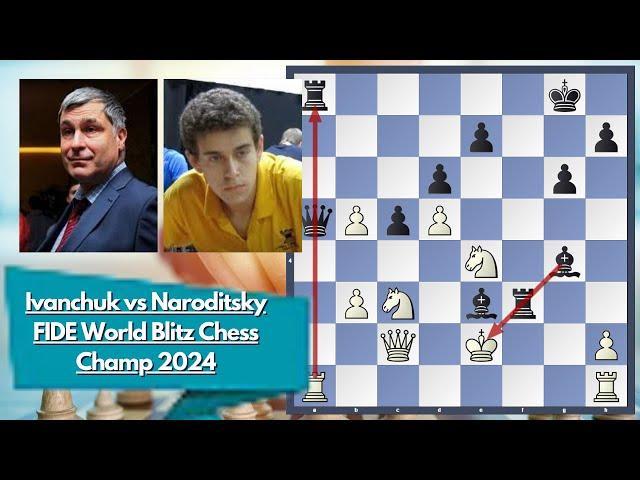 FIDE World Blitz Chess Championship || Ivanchuk vs Naroditsky || 2024