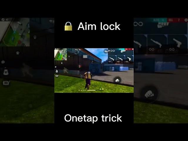 Aim lock  free fire Headshot trick || headshot free fire  #freefire #short #freefirebd