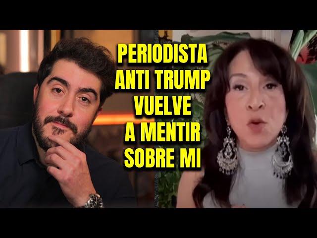 Maria Hinojosa VUELVE a mentir sobre mi, pero tengo LA GRABACION