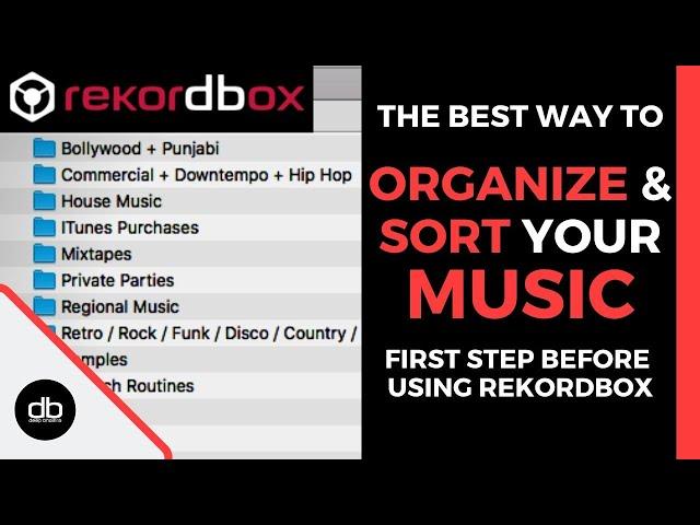 HOW TO ORGANIZE & SORT your music as a DJ | THE BEST WAY | DJ Tutorial | Rekordbox Tips.