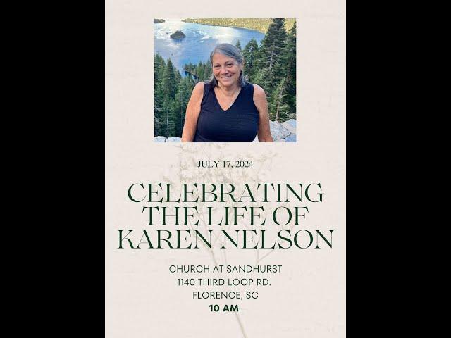 Celebration of Life for Karen Nelson