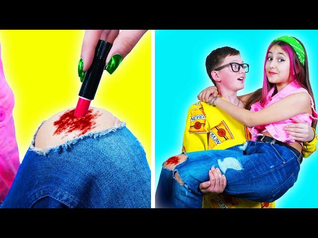 FUNNY PRANKS & TRICKS ON FRIENDS || Couple Simple Pranks for Girls