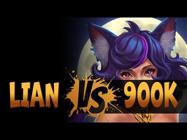 Hero Wars - Guild War -  Lian vs 900K team 