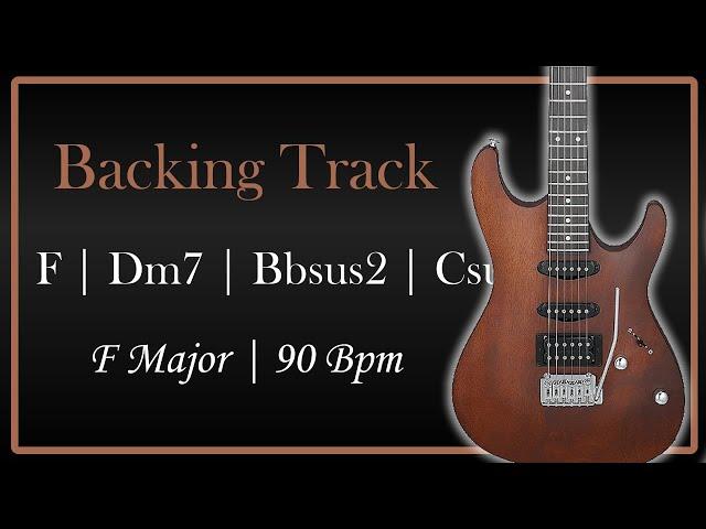 F Major Backing Track | 90 Bpm |