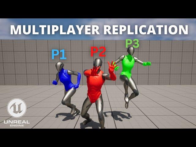 Multiplayer Replication Basics in Unreal Engine 5 - Make a Multiplayer Game