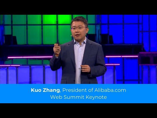 Kuo Zhang Web Summit Keynote | Accio | Alibaba.com