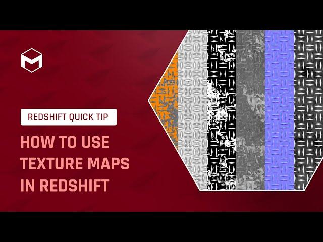 #RedshiftQuickTip 9: How to use Texture Maps