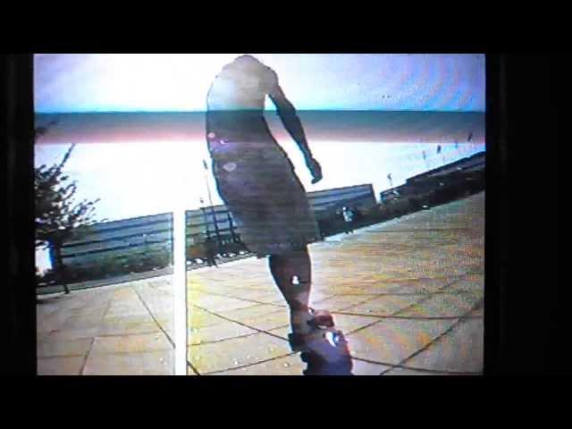 James Jessop Skateboarding Milton Keynes 'Tre Flip' over a bin age 21 in 1995