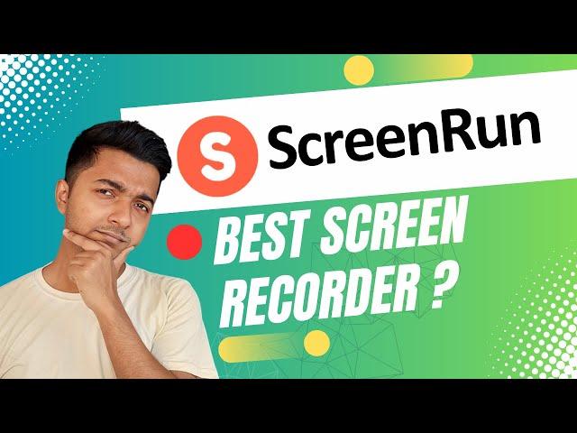 ScreenRun Review - Sweet $9.99 Screen Recorder Software for PC | LOOM Alternative | Passivern