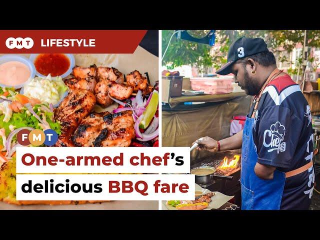 One-armed chef Sureshwaran serves tasty western food in PJ