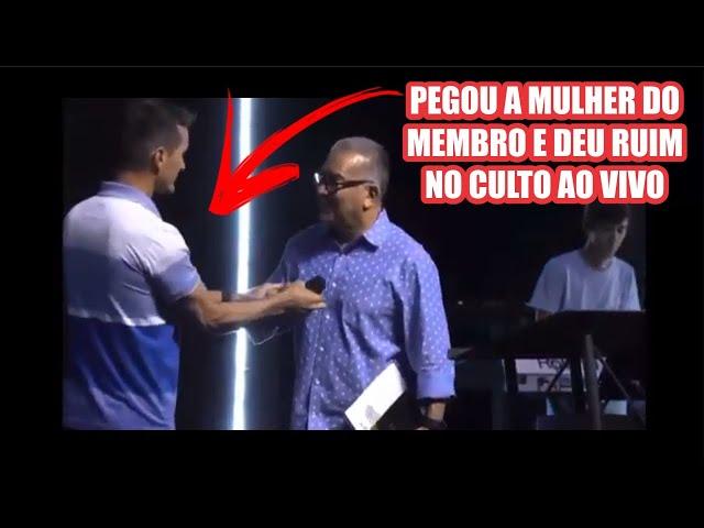 PASTOR SILAIR ALMEIDA É DESMASCARADO NO CULTO AO VIVO