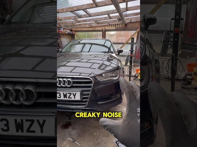 Audi A3 Suspension creaky noisy.Fixed #carrepair #suspensionnoisy #howtofix