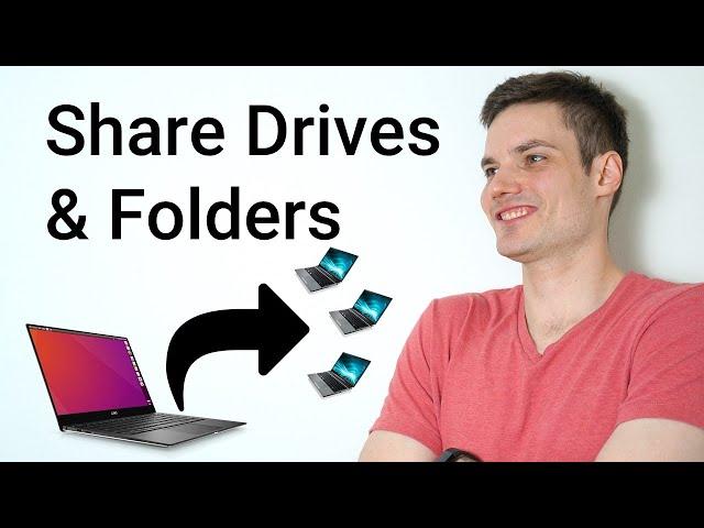 How to Share Folders & Drives from one Computer to another Computer - Windows 10