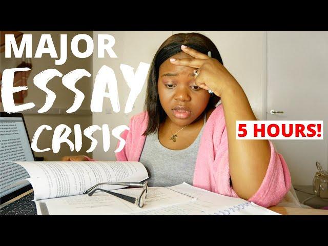 writing 2,500 words in 5 HOURS! - my last Oxford essay!