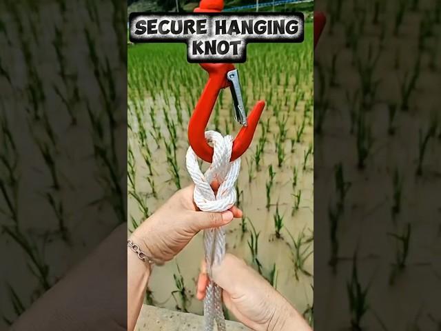 Strongest Knot for Hanging and Lifting #technique #knot #knowledge