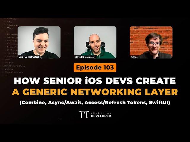 How to create a Generic Networking Layer in iOS apps (Refresh Tokens, Combine, Async/Await, SwiftUI)