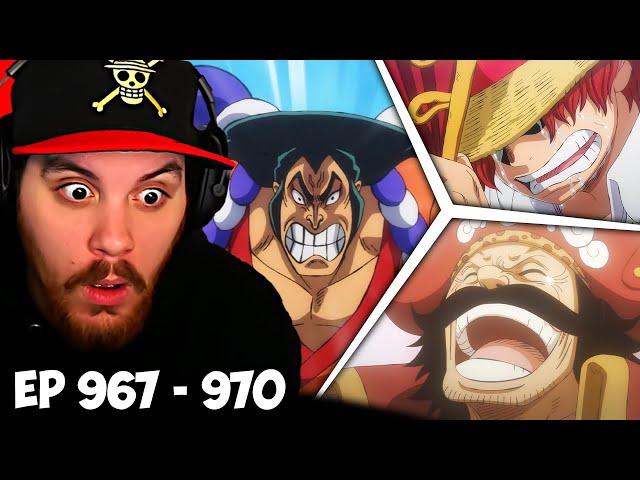 One Piece Episode 967, 968, 969, 970 Reaction - BEST ONE PIECE BACKSTORY