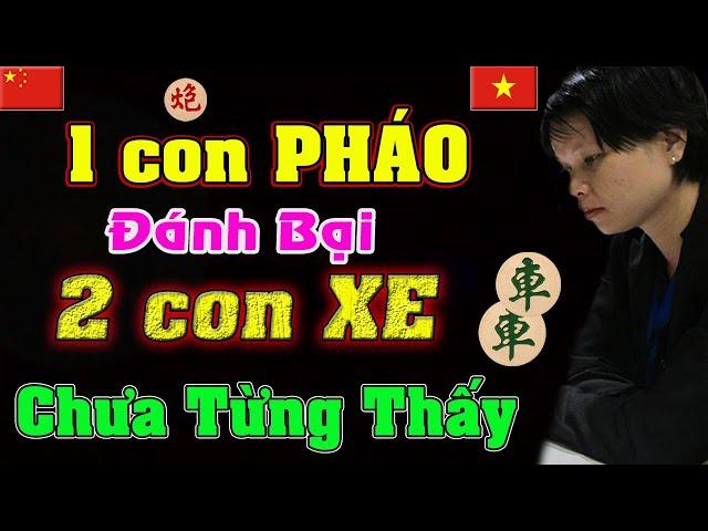 [Cờ tướng hay] 2 XE bại bởi 1 Con PHÁO, ván cờ Thần Thánh chưa từng thấy của Ngô Lan Hương