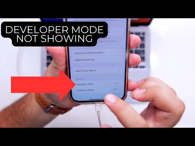 Developer Mode Not Showing on iPhone - How to Fix?