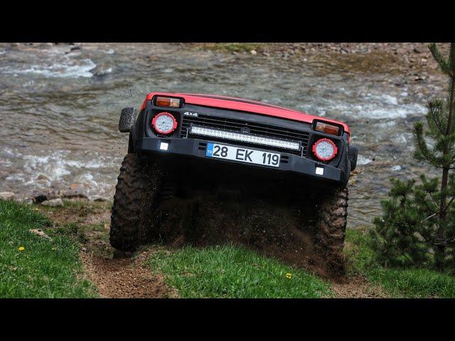 Lada NIVA Mitsubishi L200 JEEP Cherokee  OFF ROAD @TURKIYE