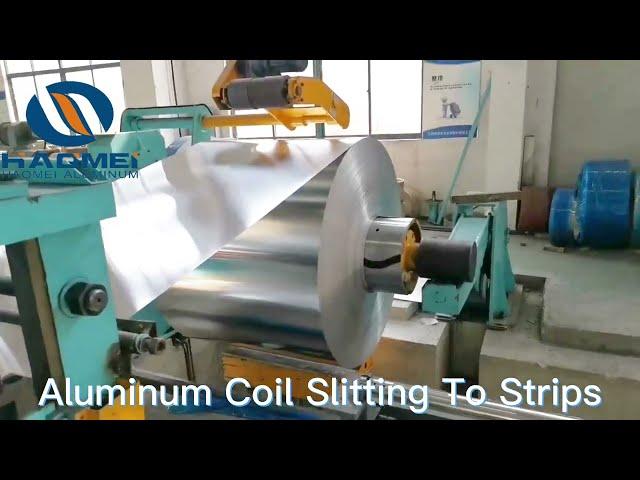 Aluminum Coil Slitting To Strips - HAOMEI ALUMINUM