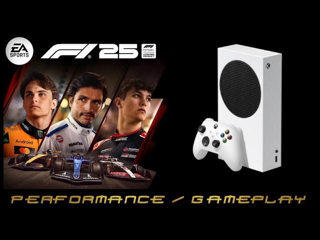 EA Sports F1 25 | Xbox Series S | Gameplay / Performance