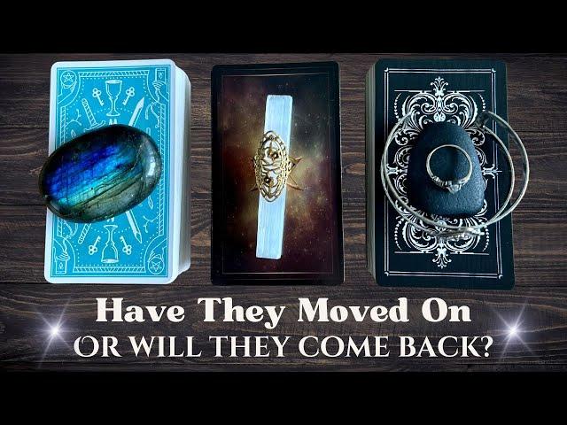 Have They Moved On Or Will They Come Back? ‍️  Pick a Card ︎ Love ︎ Tarot Reading